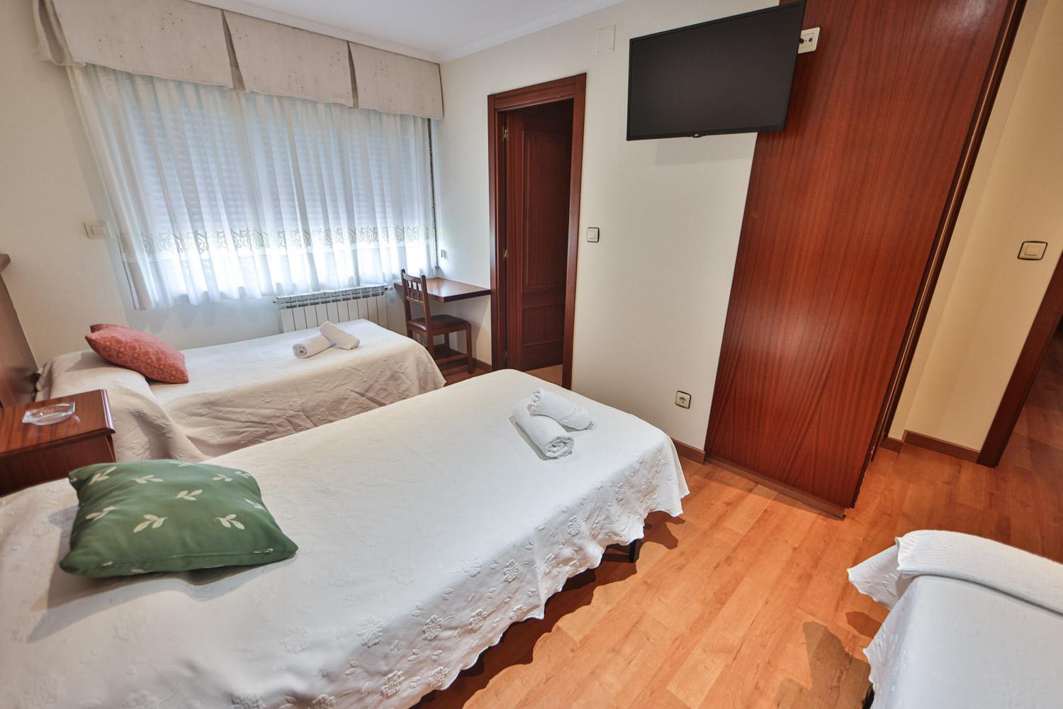 Pension Santos Vimianzo Bagian luar foto